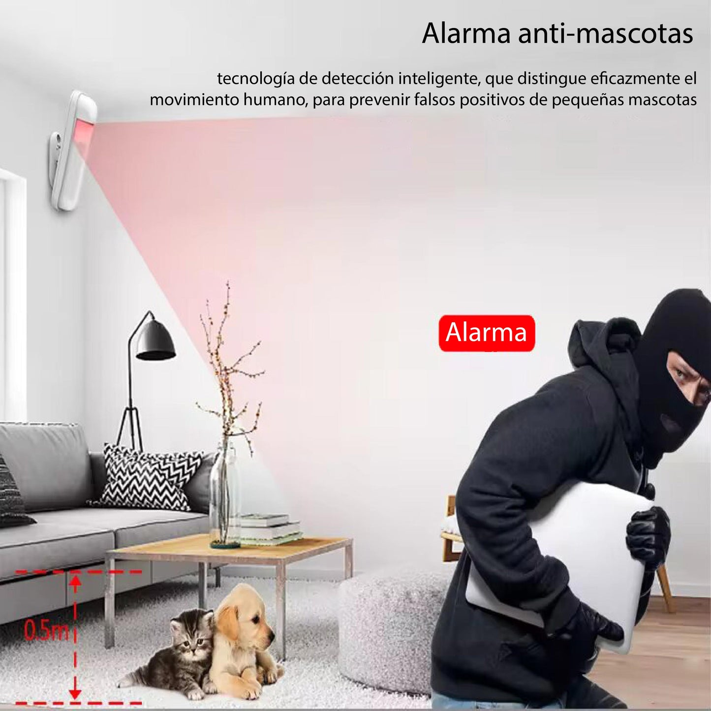 Cámara de vigilancia HD con conexión E27